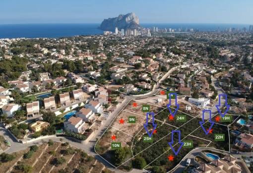 Bouwgrond - Uitverkoop - Calpe - Gran Sol