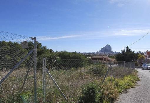 Building plot - Sale - Calpe - Partida Garduix