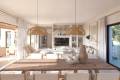 Luxe villa in Ibiza-stijl te koop in Moraira