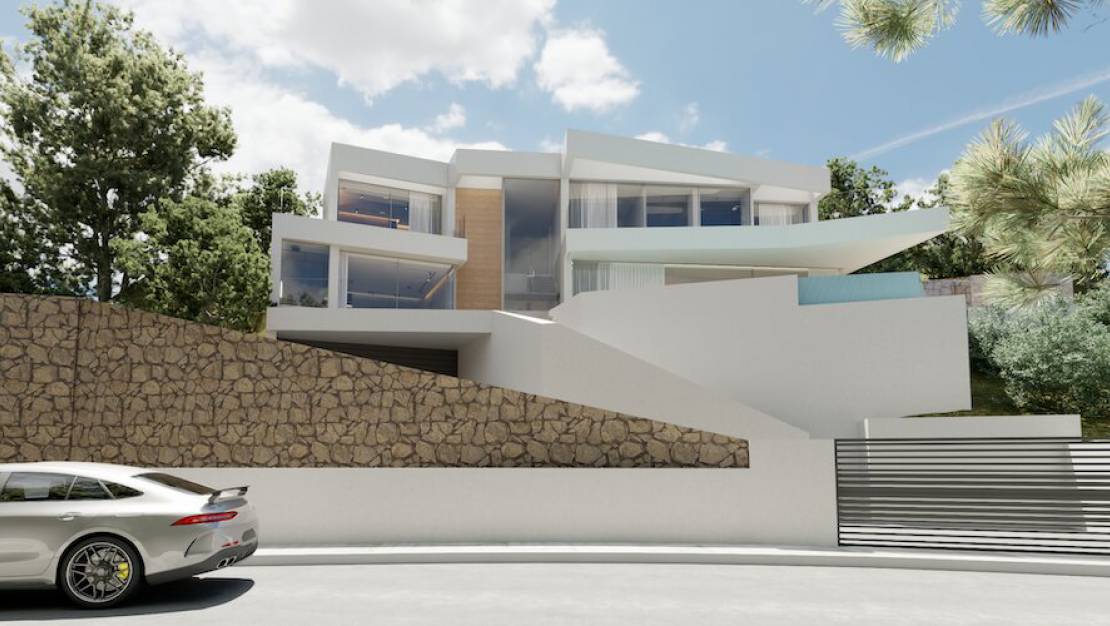 Modern villa for sale in Altea