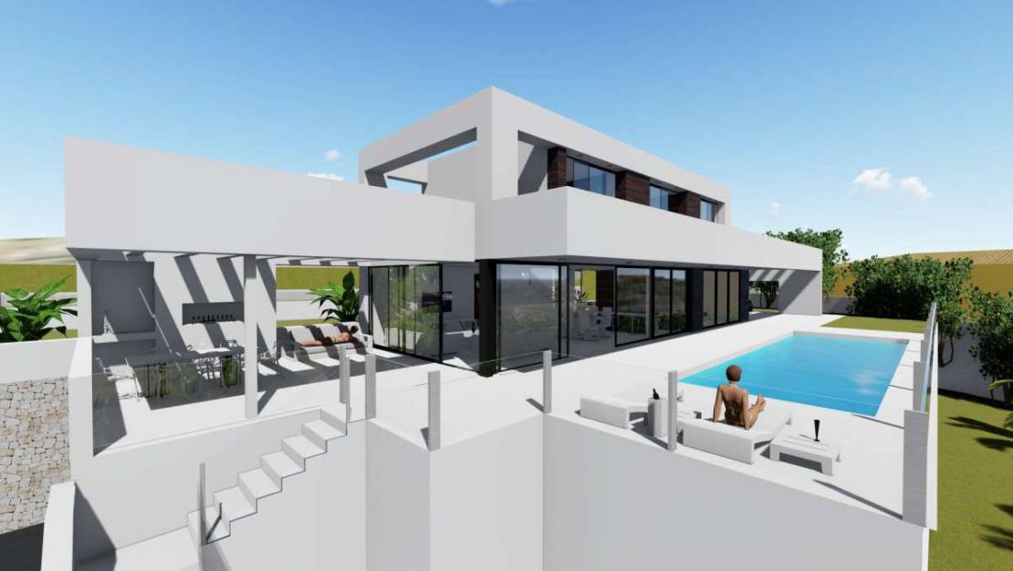 Modern villa for sale in Calpe
