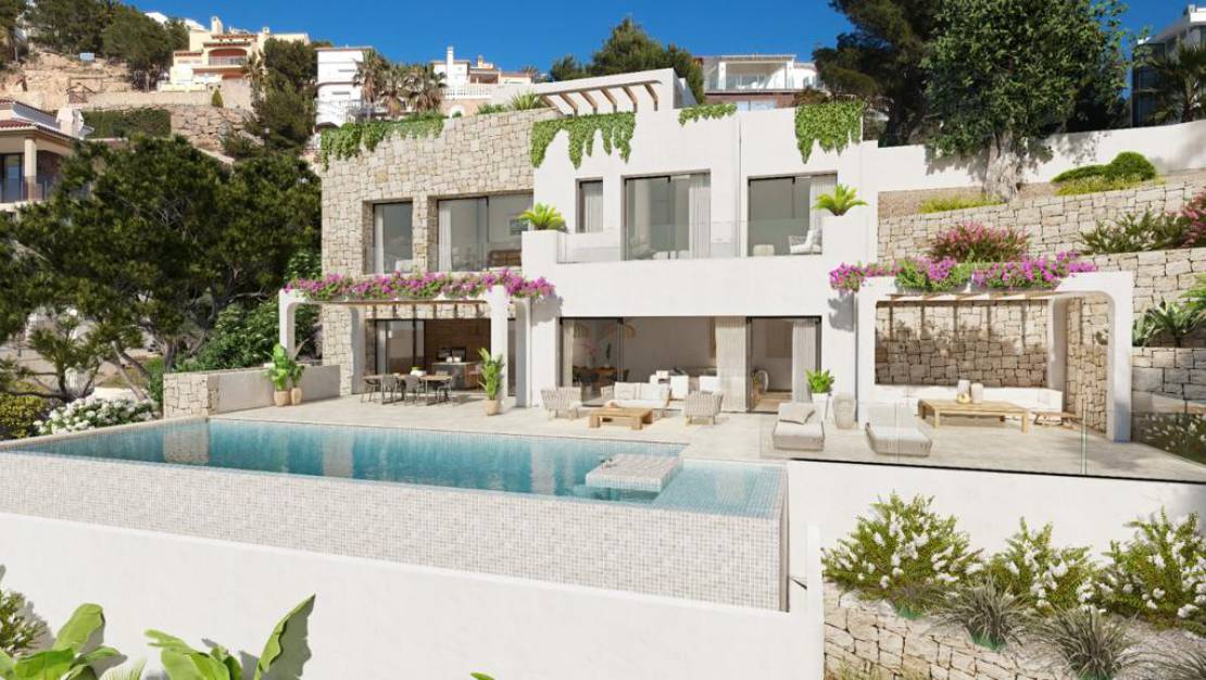 Moderne villa te koop in Altea met fantastisch uitzicht