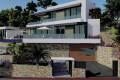 New build villa with sea views for sale in Calpe