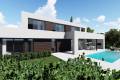 New build villa with sea views for sale in Calpe