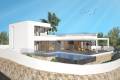 Newly built villa with sea view for sale in Moraira