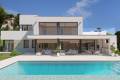 Nieuw ontwerp van een indrukwekkende villa in El Portet in Moraira