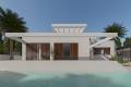 Nieuwe moderne villa te koop in Moraira