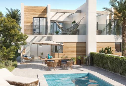 Semi-detached - Nowy budynek - Alfaz del Pi - HH-20529