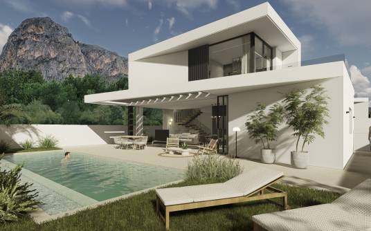 Villa - Nowy budynek - Polop - polop