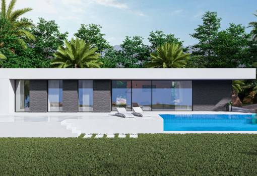 Villa - Nueva construcción - Pedreguer - Monte Solana